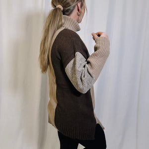Hot Cocoa Turtleneck Sweater