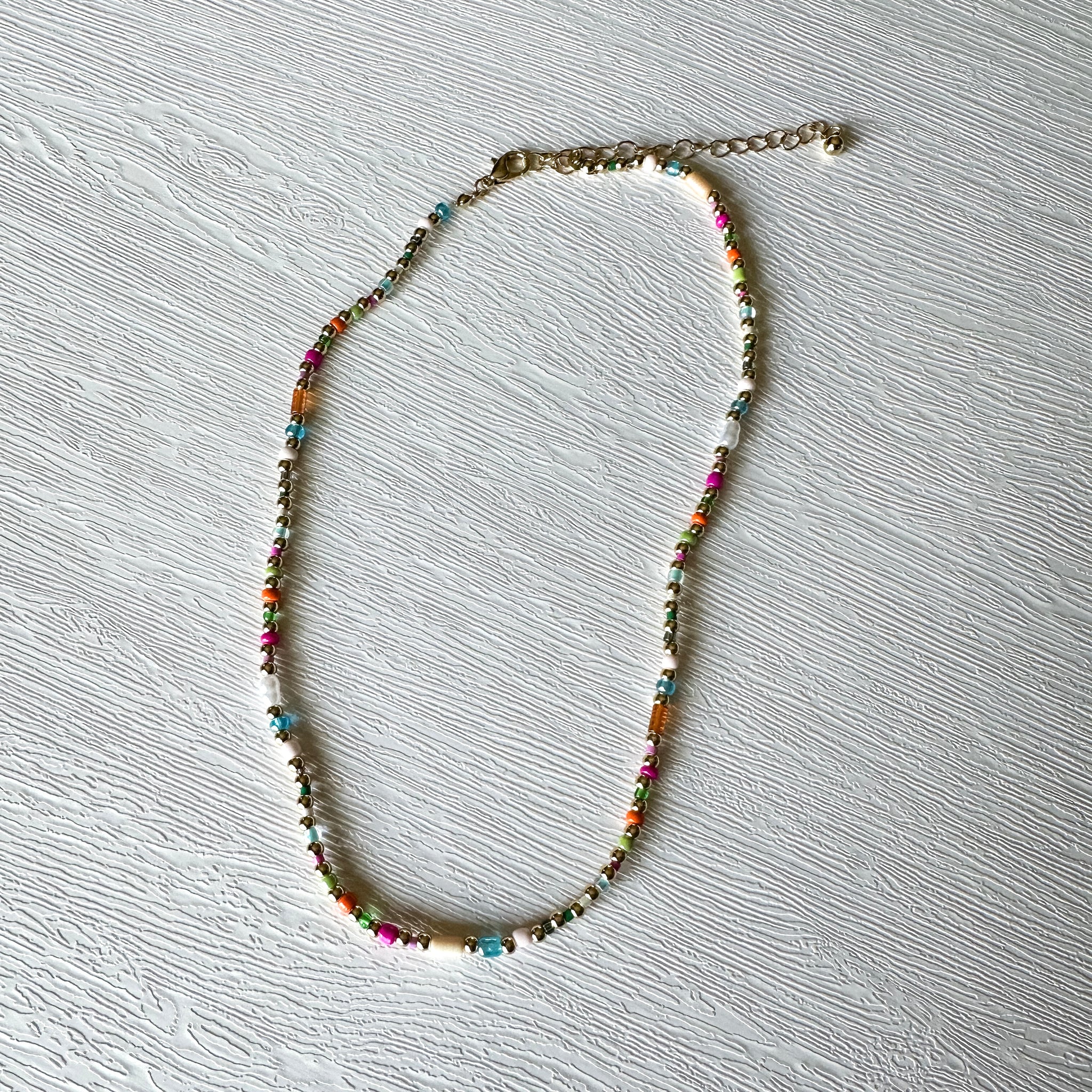 Beaded Chain Necklace - LAST ONE