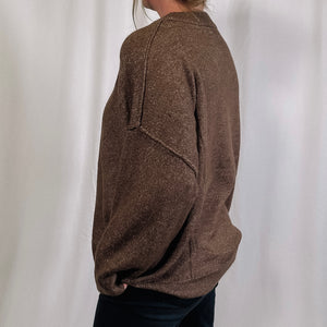 Espresso Oversized Sweater