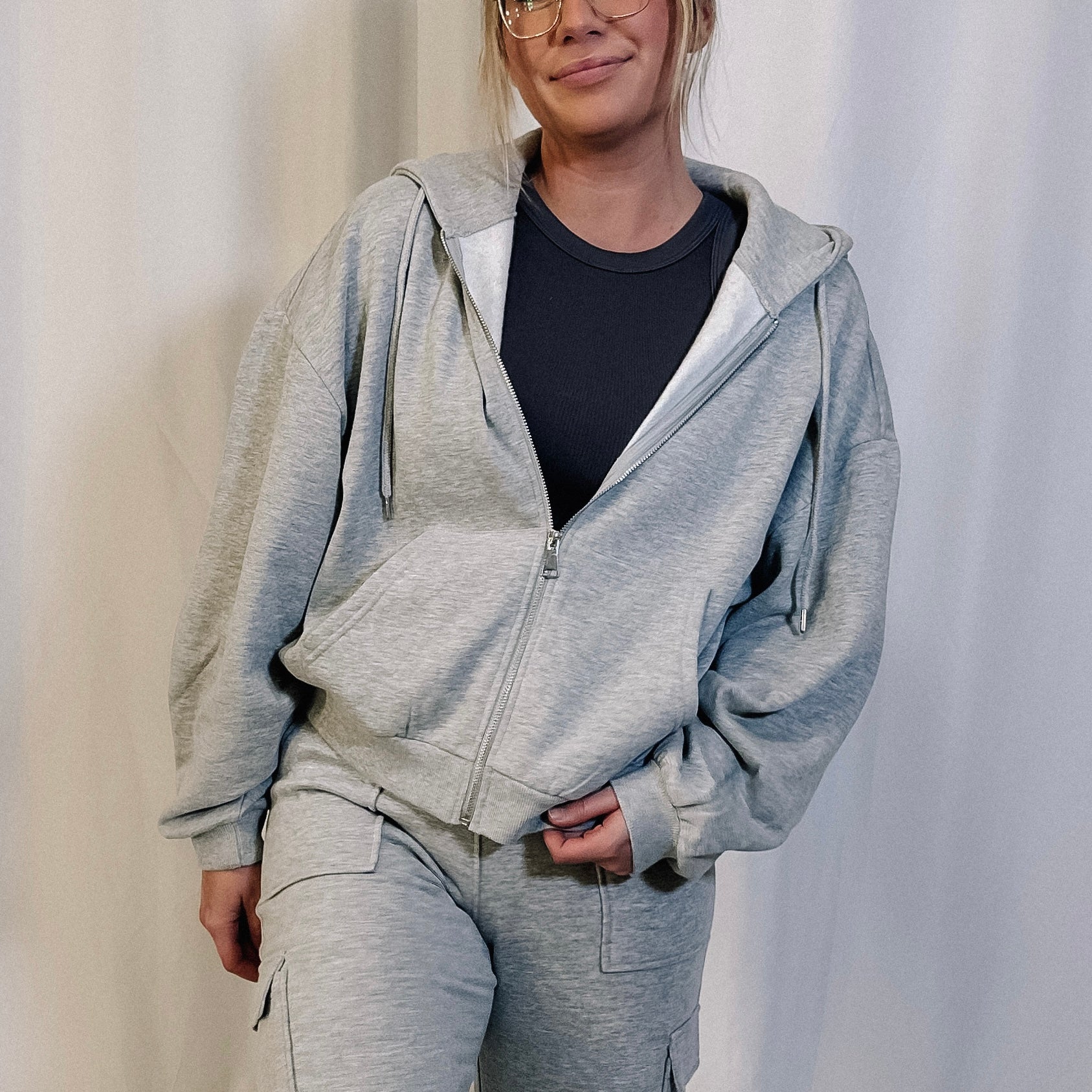 Staying In Lounge Zip Up