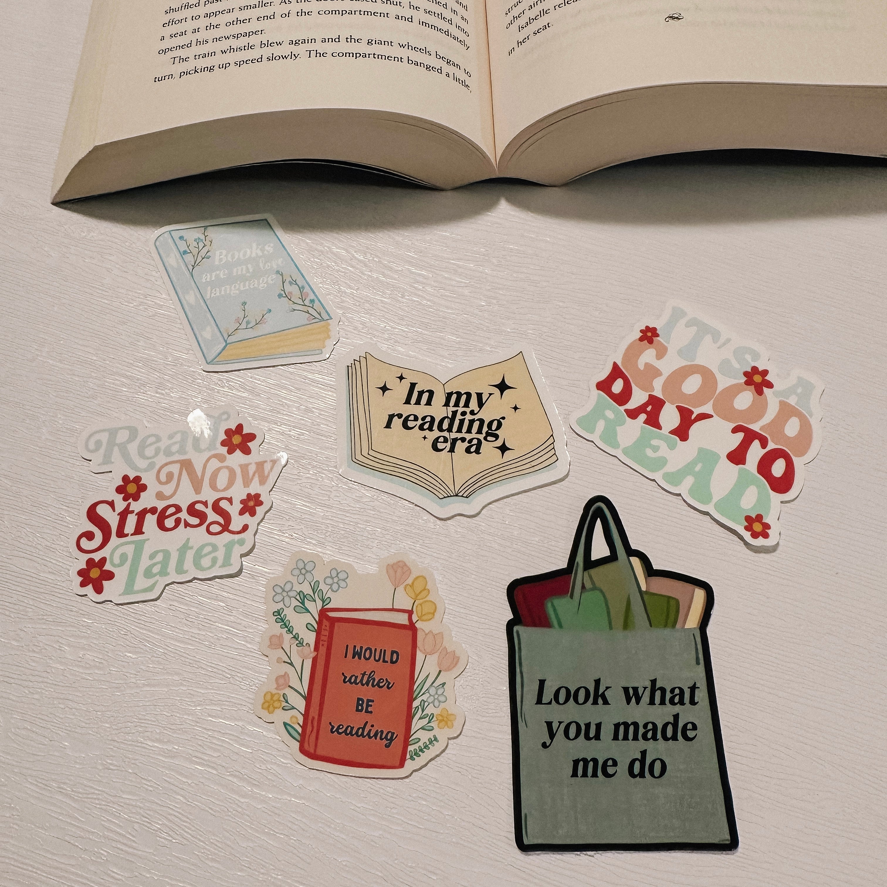 Books Are My Love Language Sticker