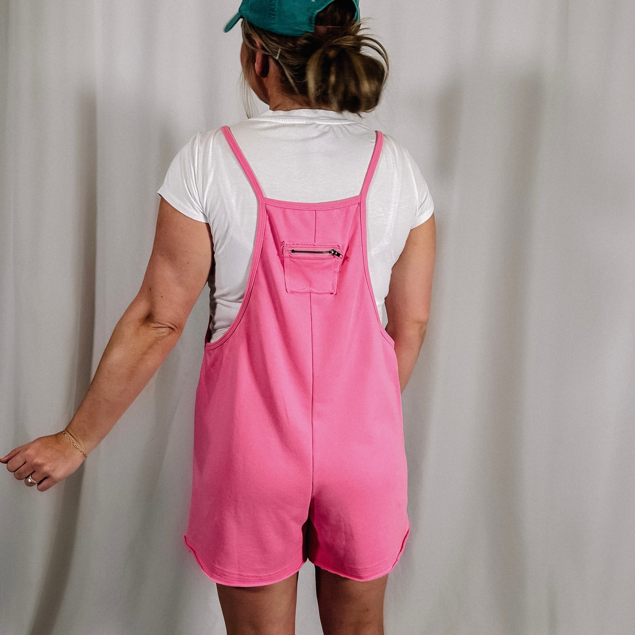 Party Cove Romper - Pink
