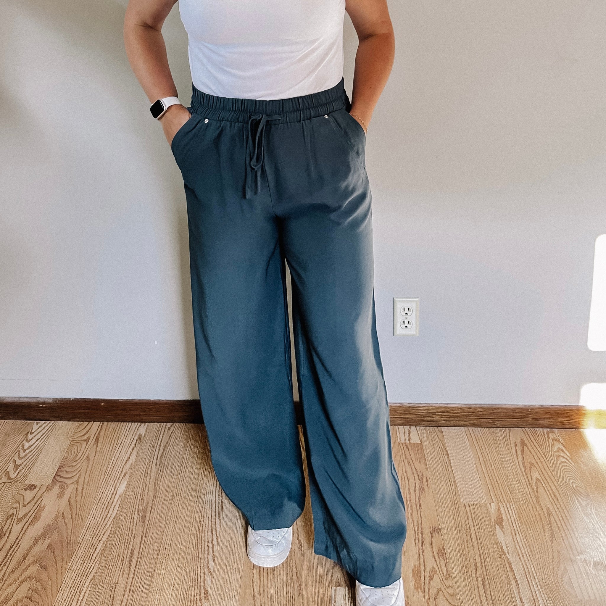 Workday Wide Leg Pants - LAST ONE