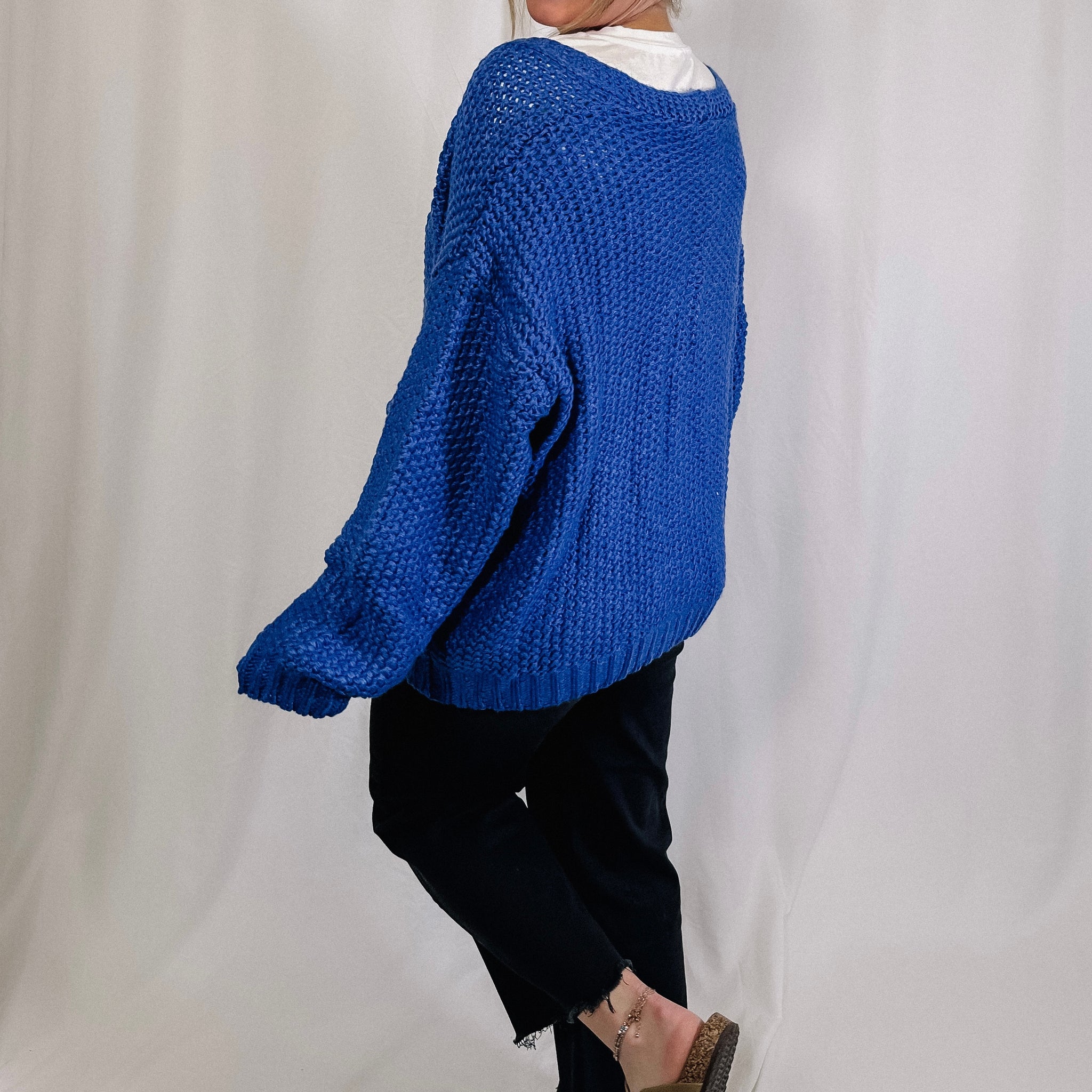 Blue Is Your Color Cardigan