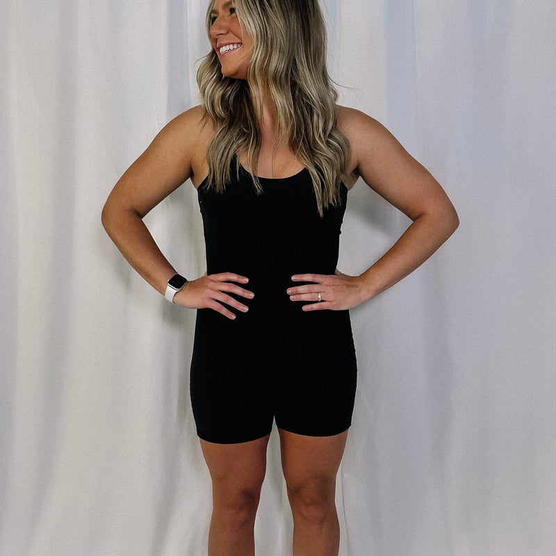 Athletic Fitted Romper - LAST ONE