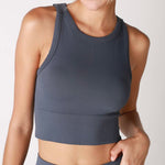 Classic Crop Tank - Ink Blue