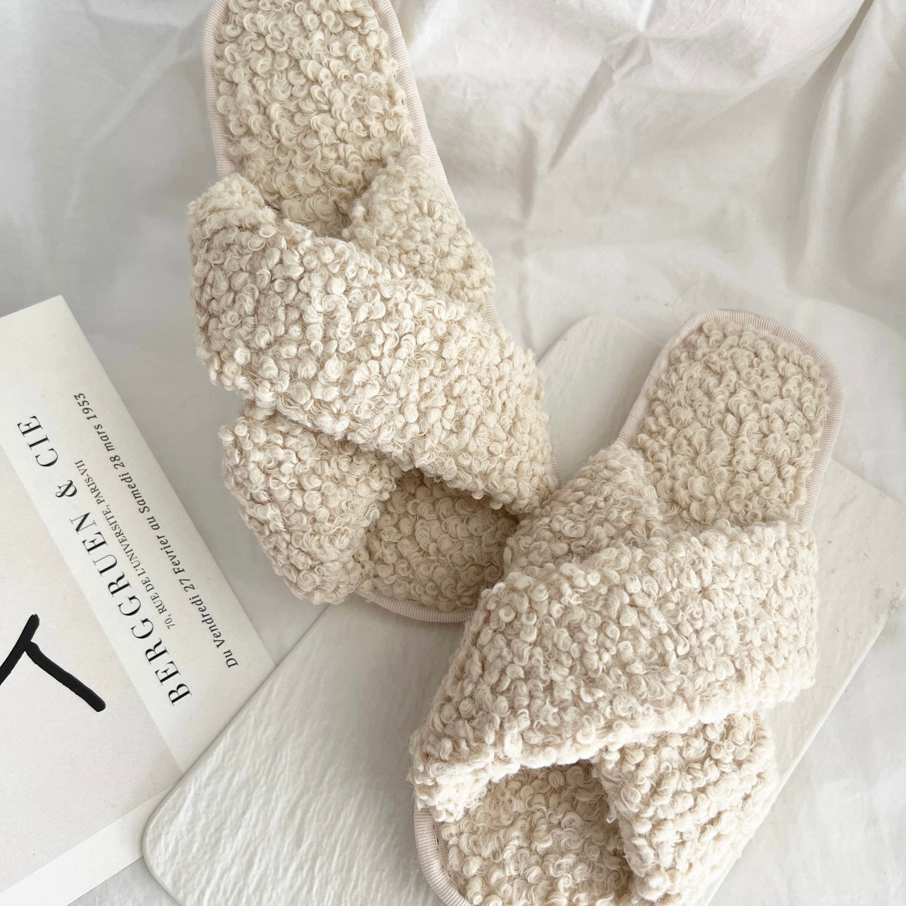 Cozy Sherpa Slippers (3 Colors)
