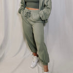 Matcha Latte Slouchy Lounge Joggers - LAST ONE