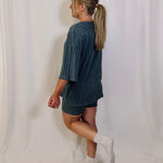 Dreamy 2-Piece Lounge Set - Navy - LAST ONE