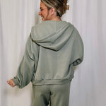 Matcha Latte Lounge Zip Up - LAST ONE