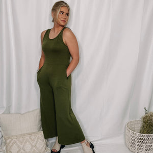 Back To You Cutout Jumpsuit - LAST ONE