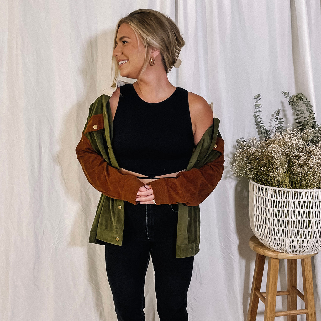 Ready For Fall Corduroy Shacket