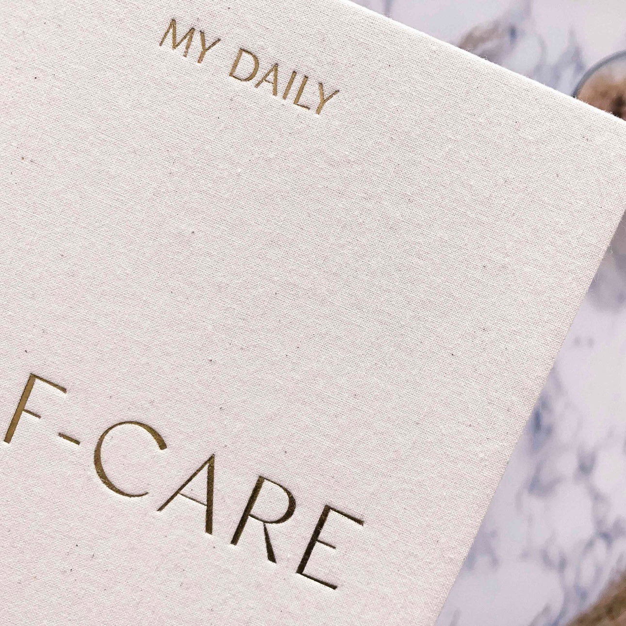 My Daily Self Care Journal - Almond