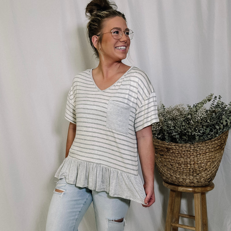 Easy Going Striped Top