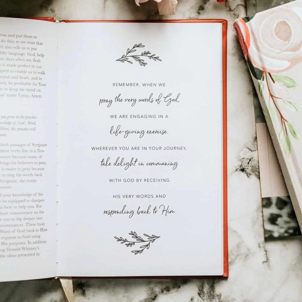 Praying Scripture For Motherhood Journal - LAST ONE
