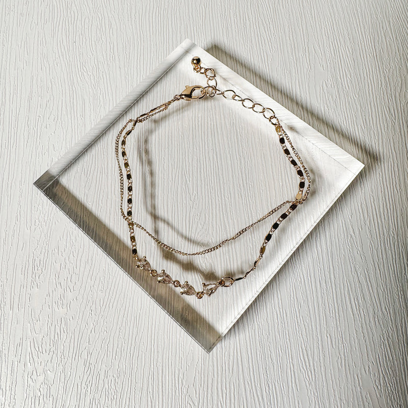Delicate Gold Chain Bracelet - LAST ONE