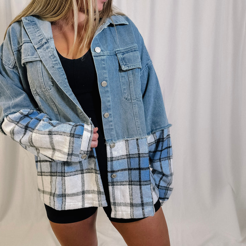 Always Winning Oversized Denim Jacket
