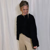 Baby It's Cold Outside Oversized Sweater - Black - LAST ONE