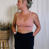 Comfort Queen Bralette - Dusty Rose