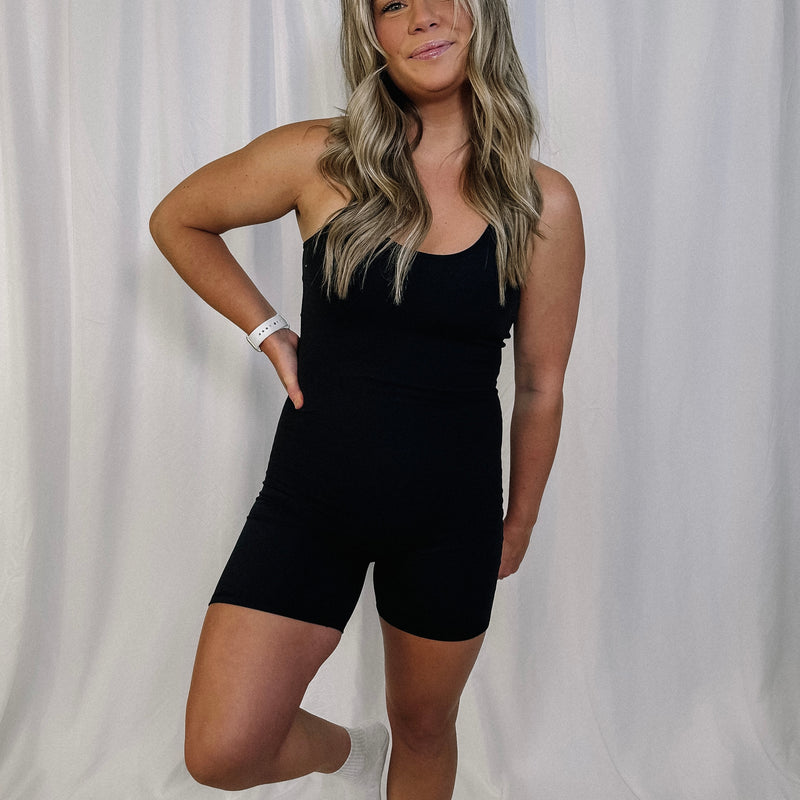 Athletic Fitted Romper - LAST ONE