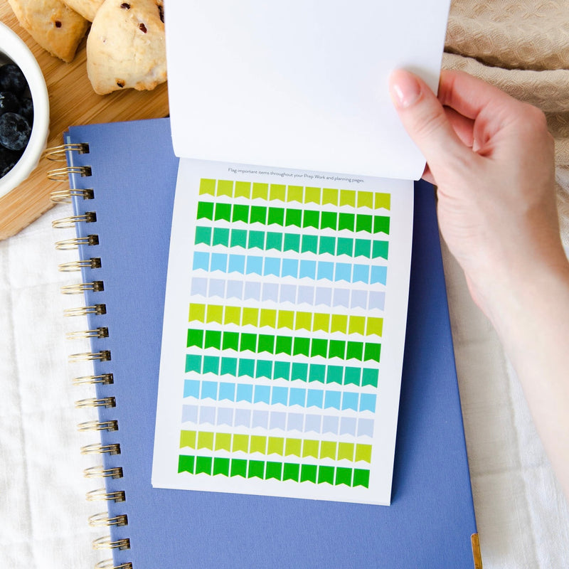 Color Coding Sticker Book