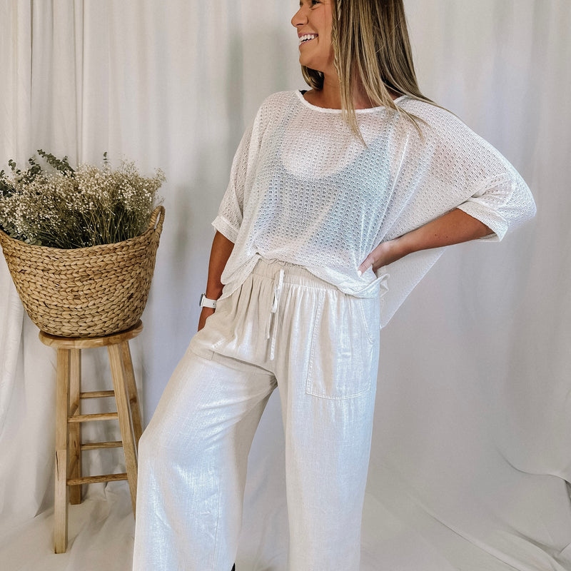 Beach Breeze Sheer Top