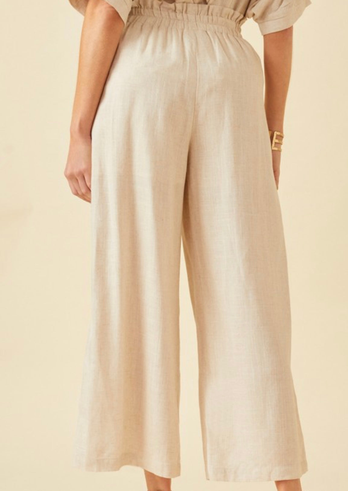 Coastal Dream Wide Leg Linen Pants