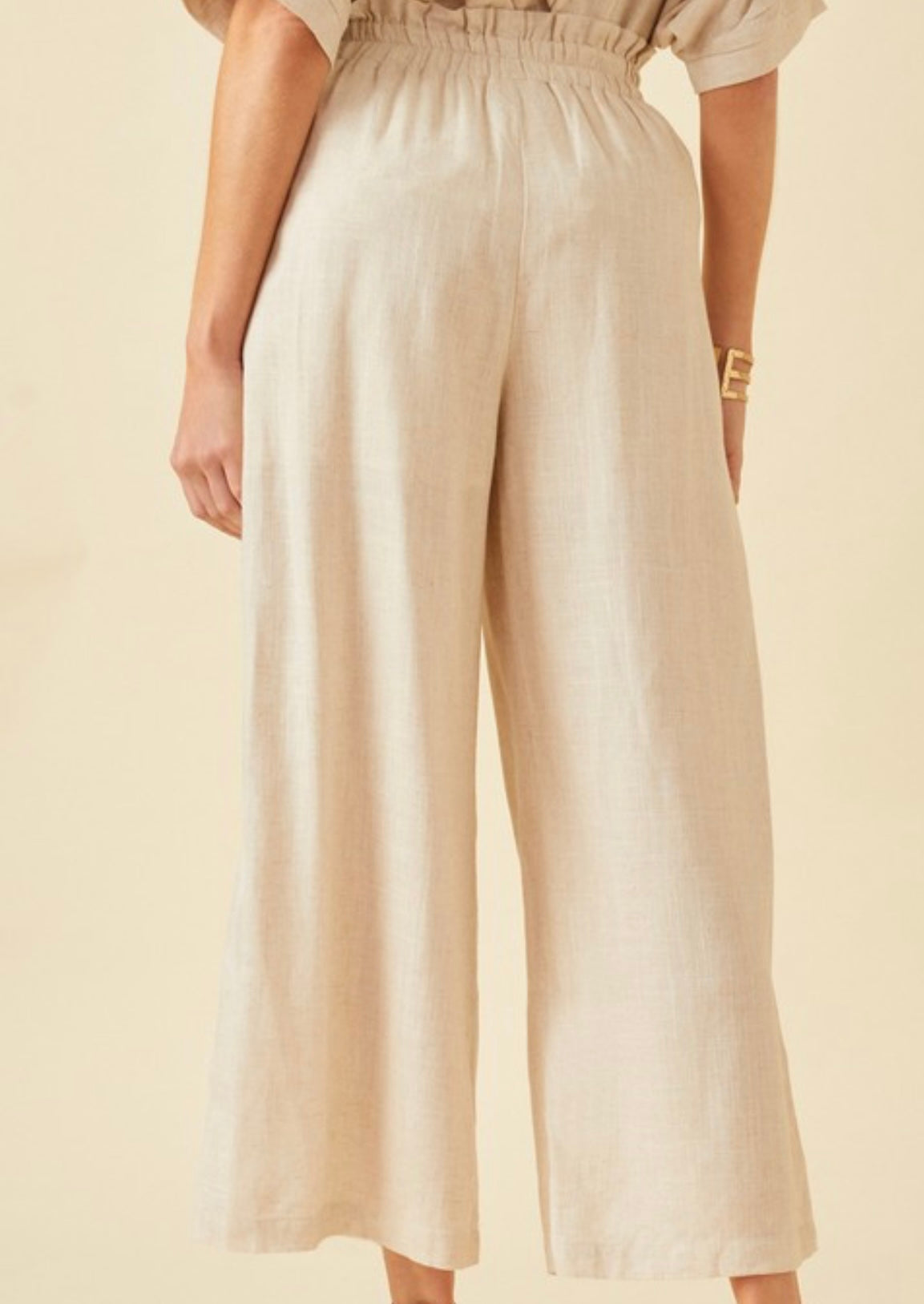 Coastal Dream Wide Leg Linen Pants - LAST ONE