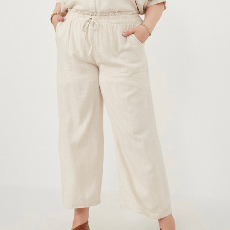 Coastal Dream Wide Leg Linen Pants