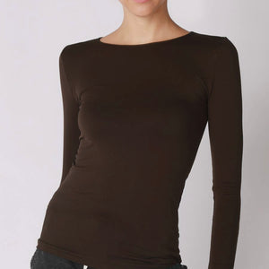 Very Necessary Basic Top - Brown - LAST ONE