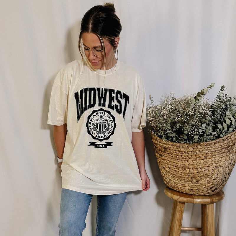 Midwest Oversized Graphic Tee - LAST ONE