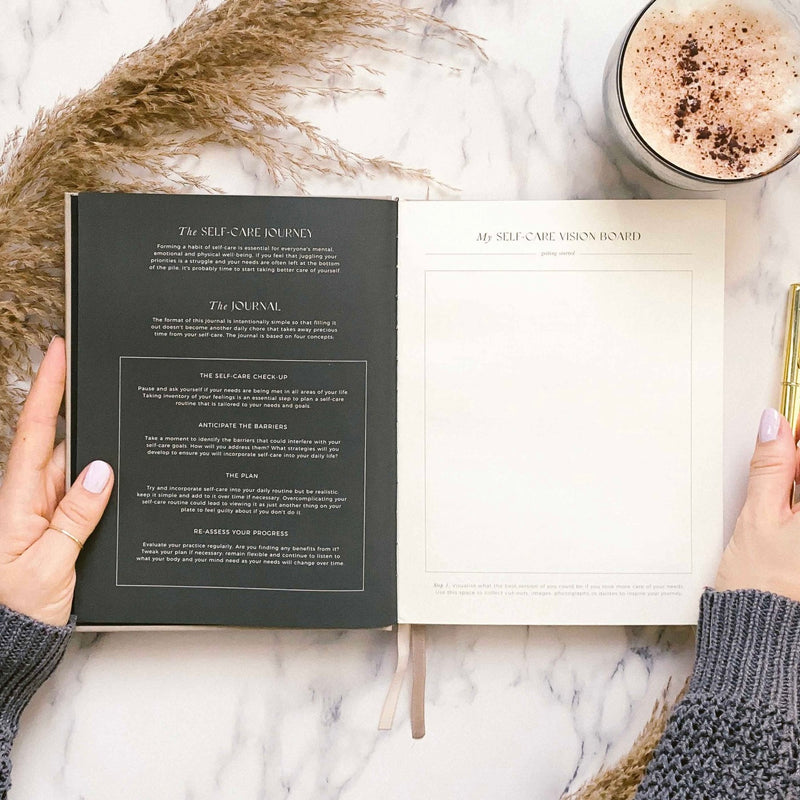 My Daily Self Care Journal - Black - LAST ONE