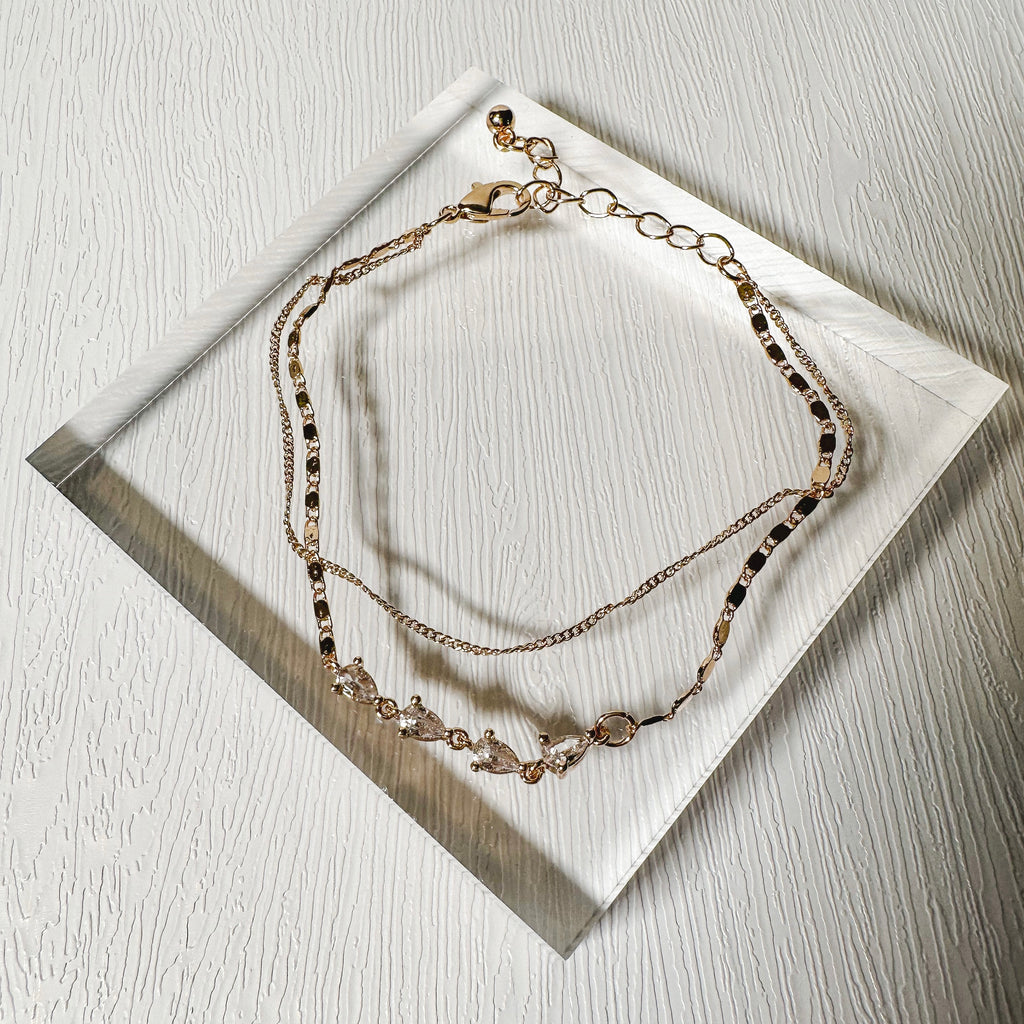 Delicate Gold Chain Bracelet - LAST ONE