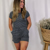 Summer Days Striped Romper