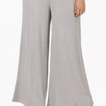 Coffee & Chill Ribbed Pants - Heathered Grey
