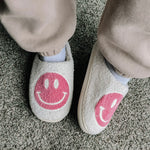 Smiley Slippers - Pink