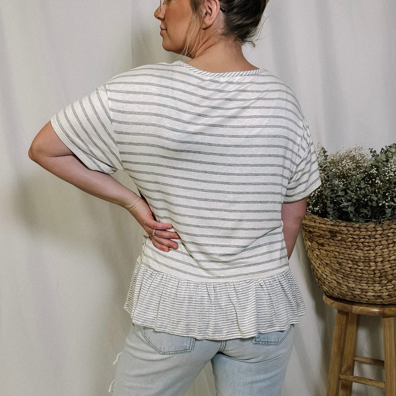 Easy Going Striped Top