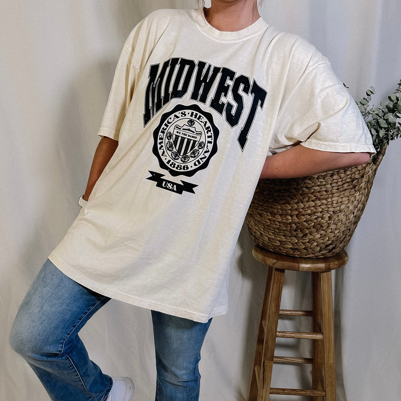Midwest Oversized Graphic Tee - LAST ONE