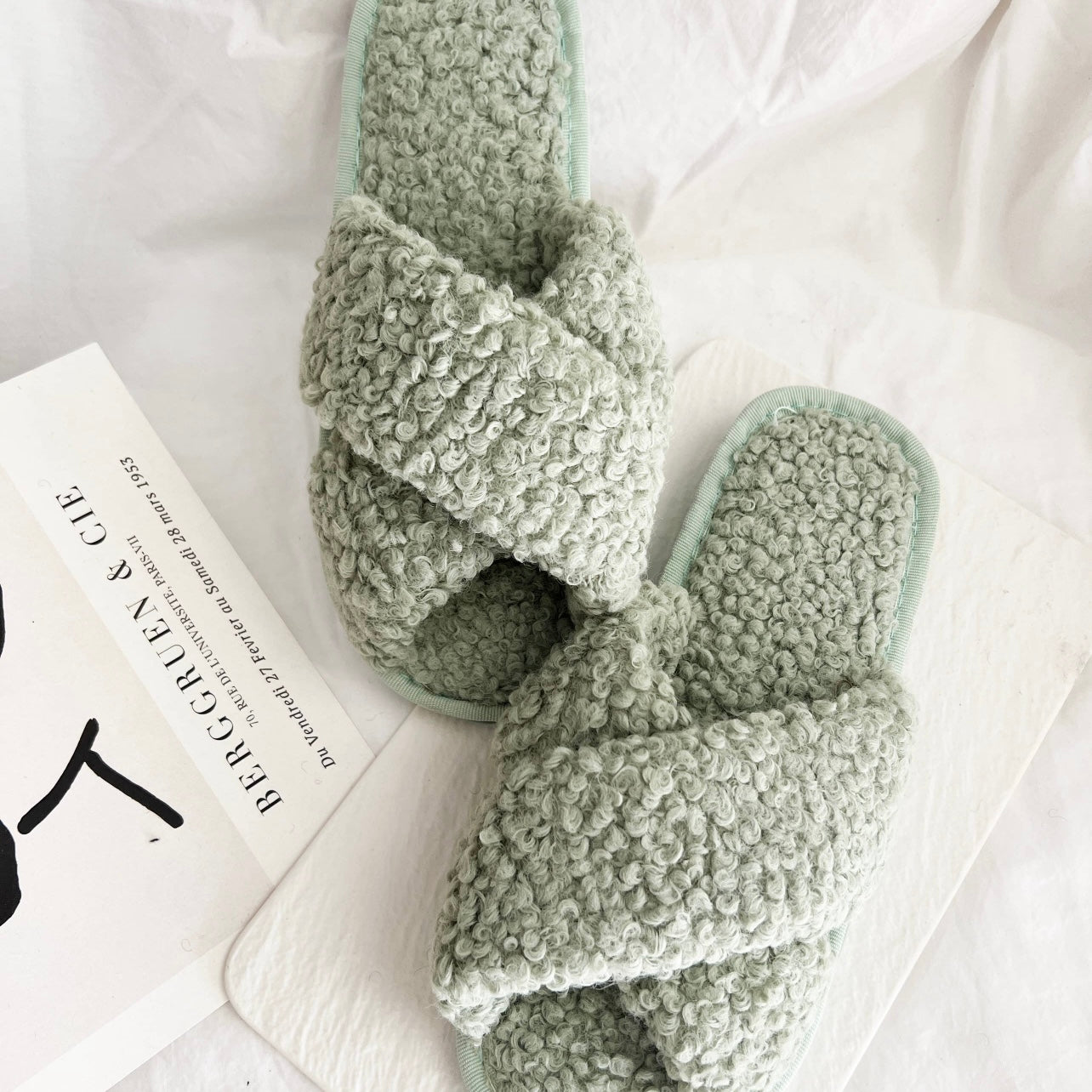 Cozy Sherpa Slippers (3 Colors)