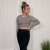 Cold Brew Tie Cropped Top - LAST ONE