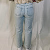 Lena Distressed Straight Denim