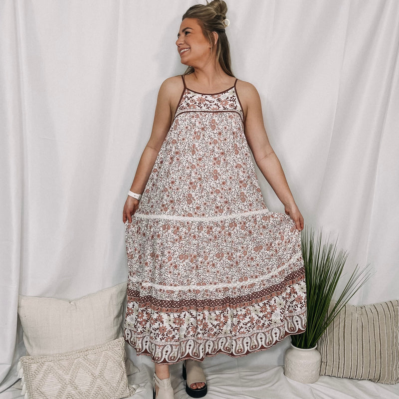 My First Pick Boho Maxi Dress - LAST ONE