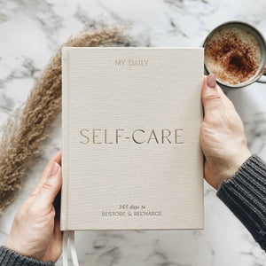 My Daily Self Care Journal - Almond - LAST ONE