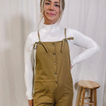 At The Orchard Button Down Overalls