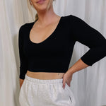 Feeling My Best Top - Black - LAST ONE