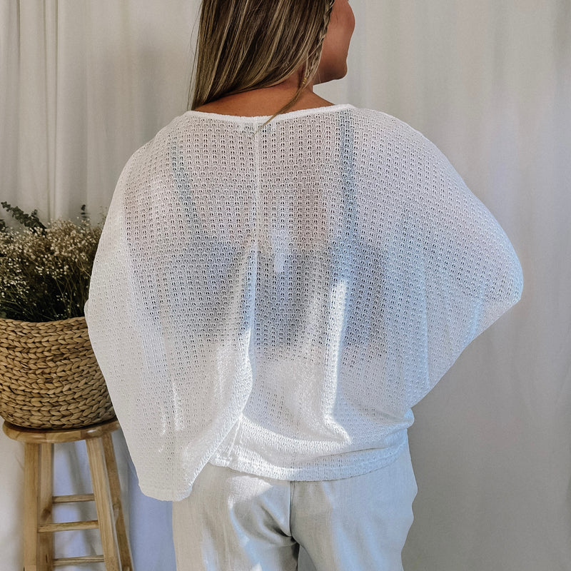 Beach Breeze Sheer Top