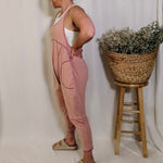 Ready To Travel Harem Jumpsuit - Pink
