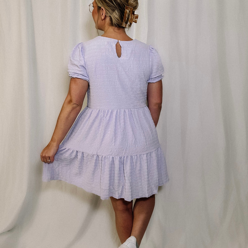 Lavender Haze Mini Dress
