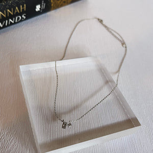 Dainty Square Charm Necklace (2 Colors)