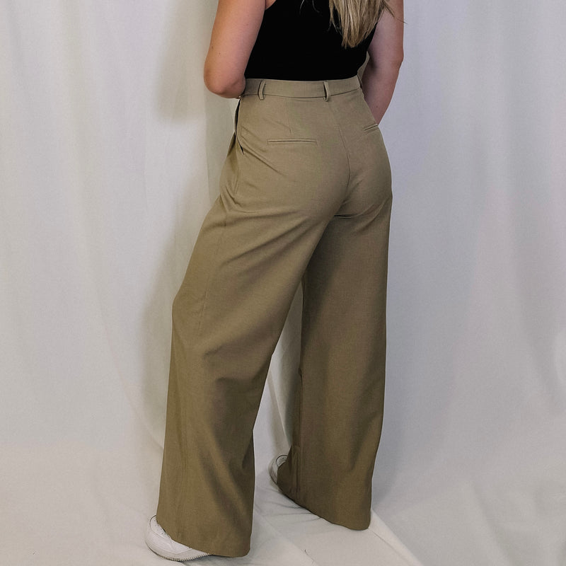 Career Goals Wide Leg Trousers